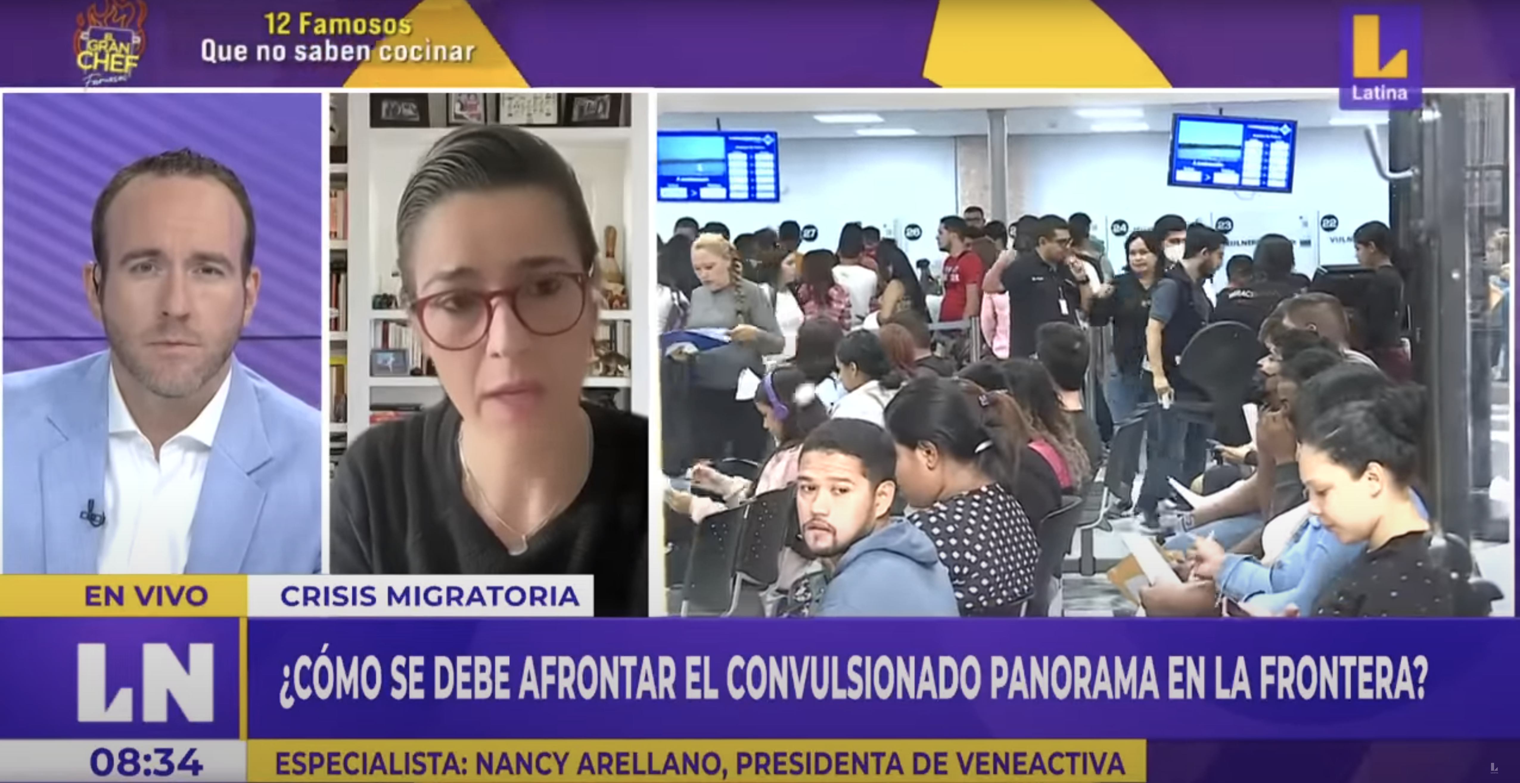Lee más sobre el artículo Nancy Arellano “Venezuela tiene que cumplir un deber consular (en crisis migratoria)