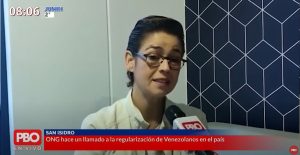 Nancy Arellano entrevista para PBO.