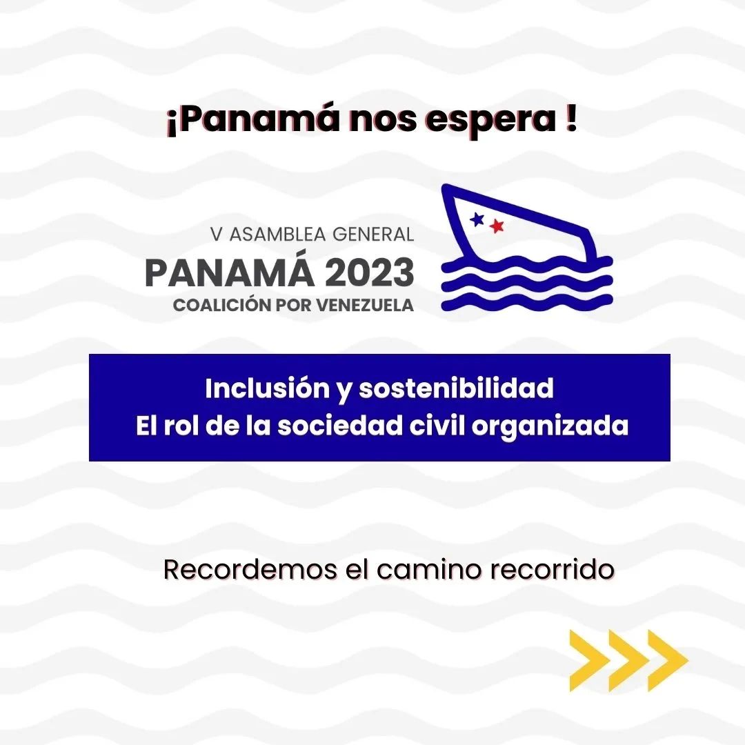 Lee más sobre el artículo Coalición por Venezuela celebrará su próxima Asamblea General en Panamá
