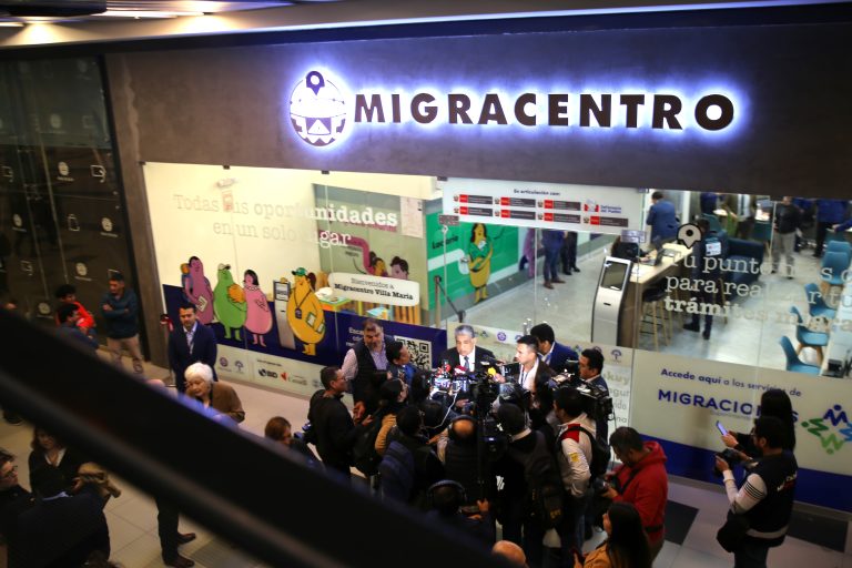 El Migrancentro tiene el propósito de agilizar los trámites migratorios y de regularización tanto de población nacional y extranjera. Foto: Cedro