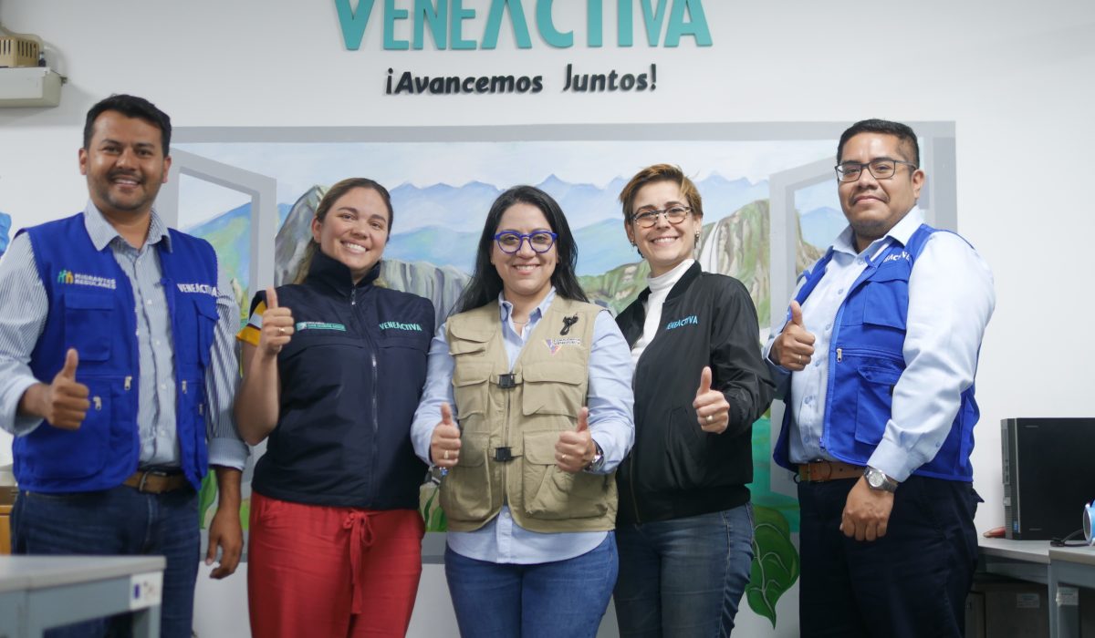 Ana María Diez, de Coalición por Venezuela, estuvo de visita en VeneActiva.